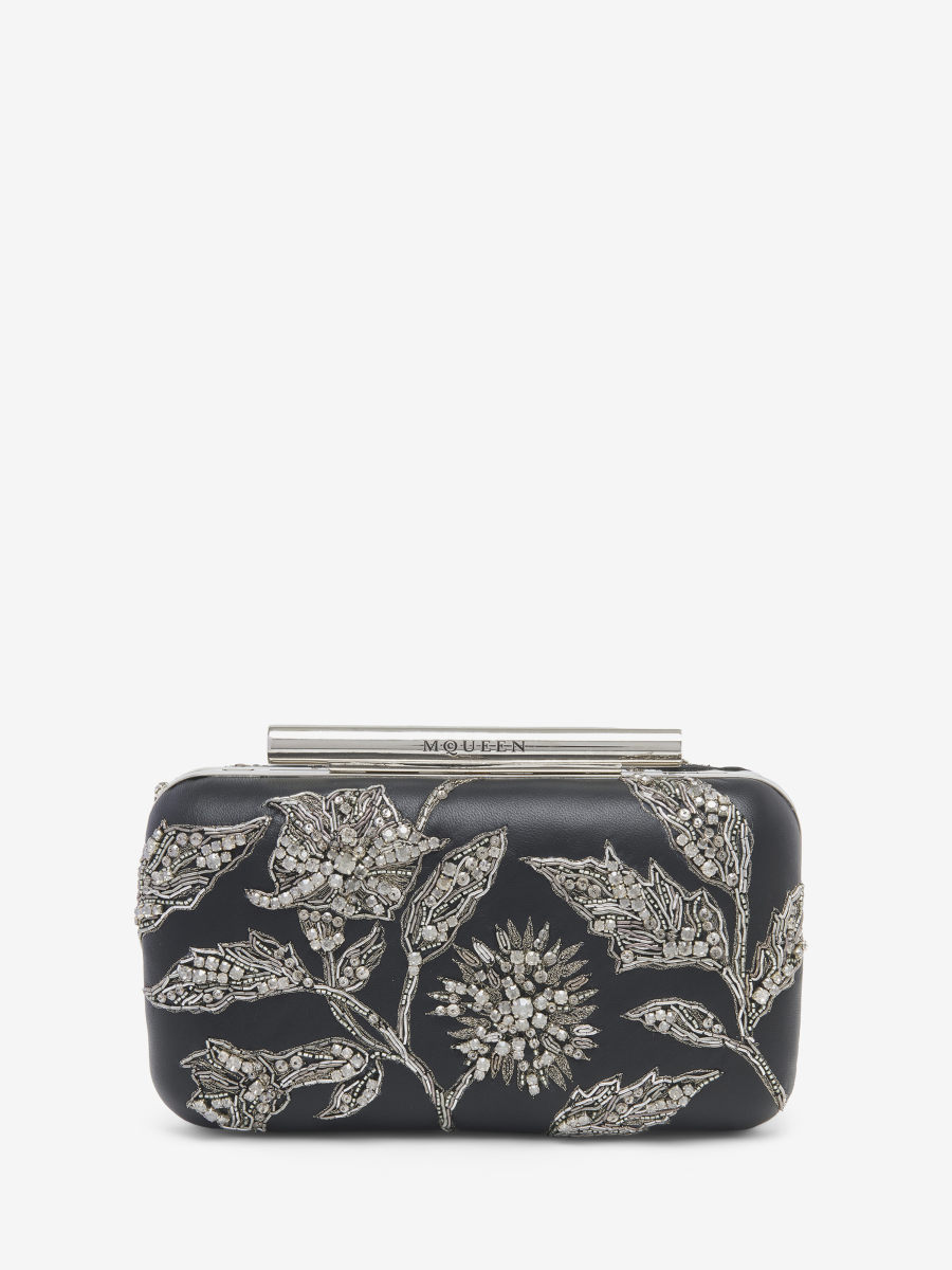 ALEXANDER MCQUEEN - T-Bar Box Clutch - Item 8137151VPBC8490